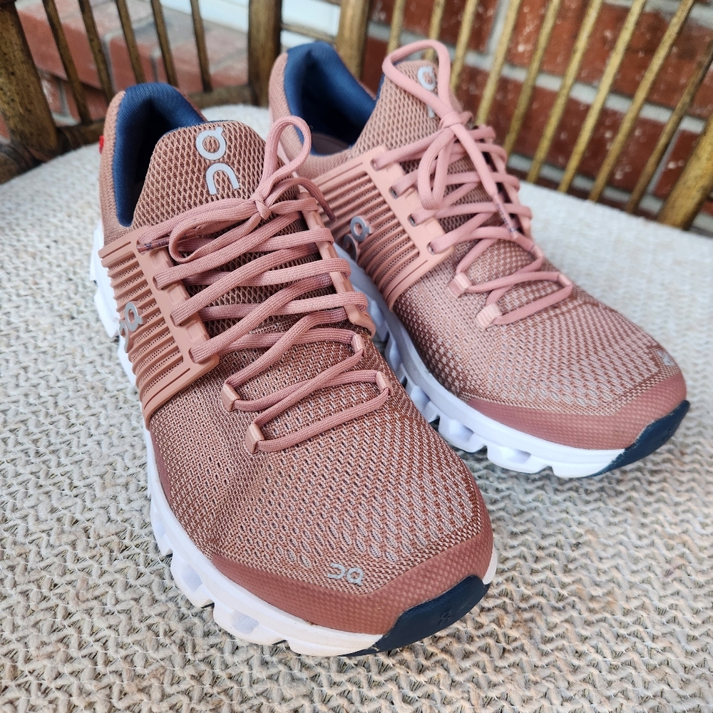 On Cloudswift Womens Running Shoe Blush Color - Picture 3 of 10